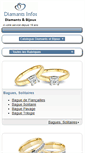 Mobile Screenshot of diamants-infos.com